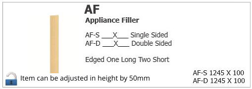 Item can be adjusted in height by 50mm