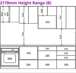 2170mm Height Range (B)